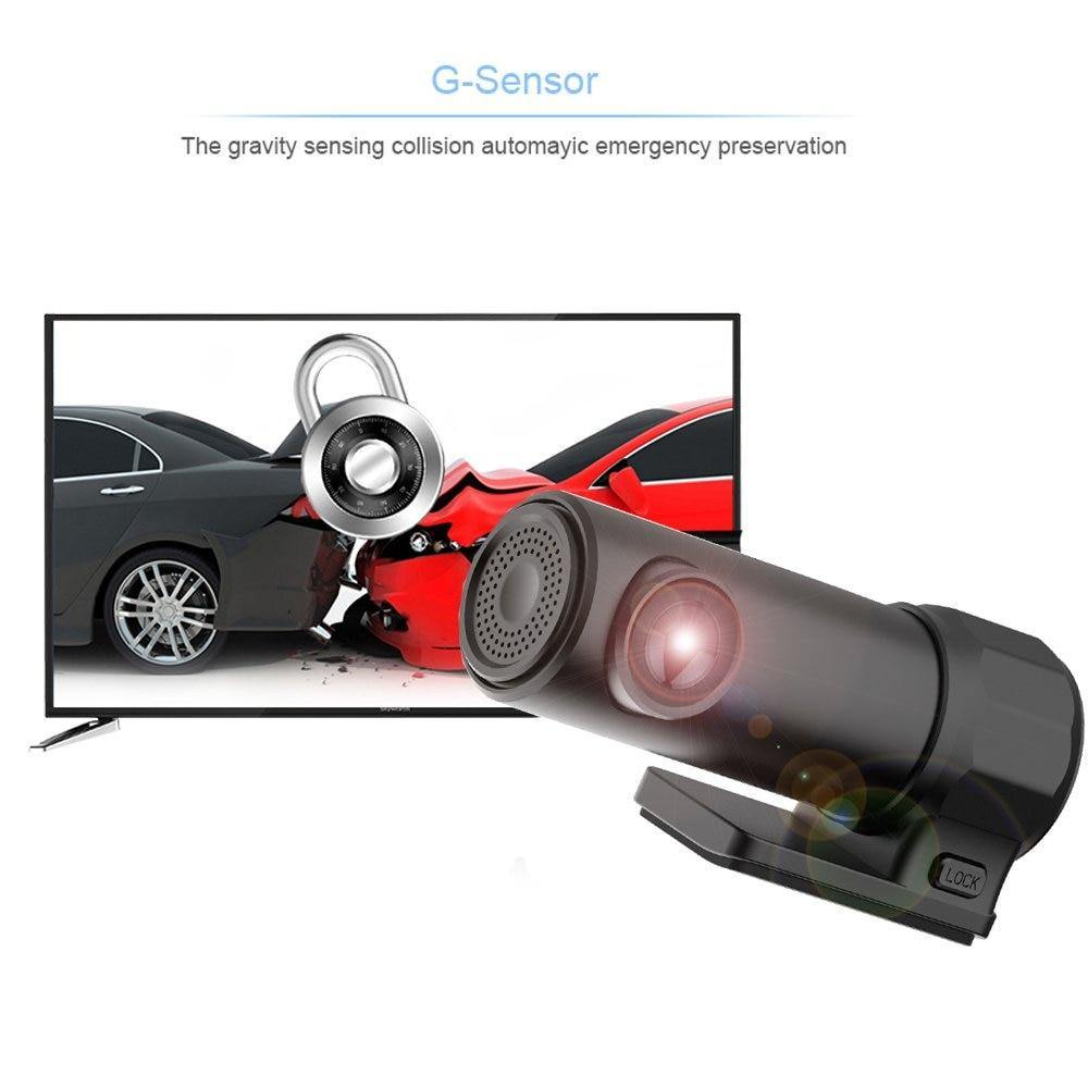 Mini WIFI Dash Cam 1080P Car DVR Camera 170°Wide Angle Video Recorder G-sensor - KinglyDay