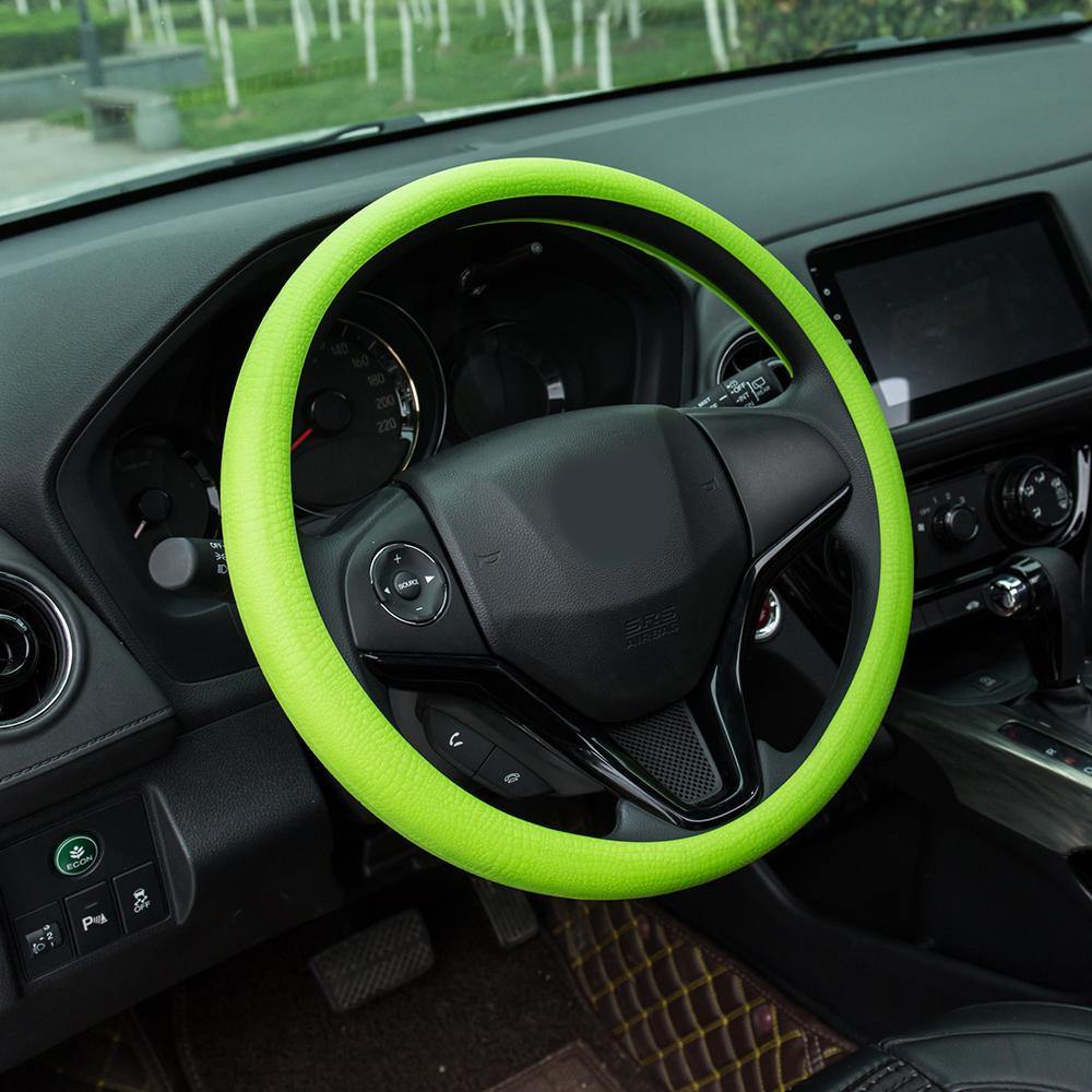 36-40CM Food Grade Silicone Auto Steering-Wheel Cover Anti-slip - KinglyDay