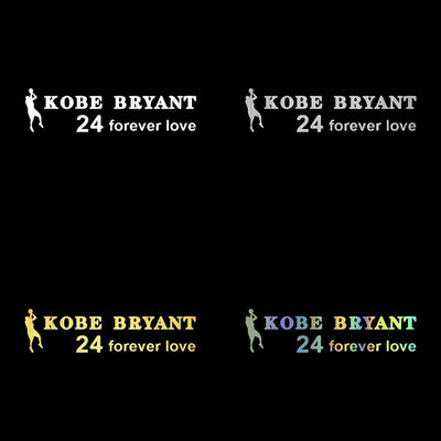 6" * 1.5" Kobe 24 Forever Love Car Auto Vinyl Sticker - KinglyDay