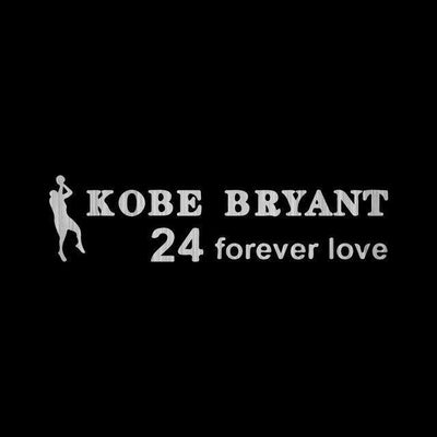 6" * 1.5" Kobe 24 Forever Love Car Auto Vinyl Sticker - KinglyDay