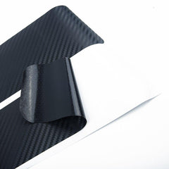 4/5PCS Carbon Fiber Car Door Plate Sill Scuff Cover Anti Scratch Sticker - KinglyDay