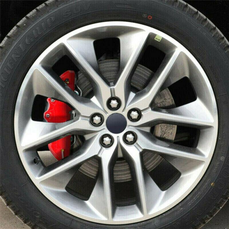 4PCS Red 3D Auto Car Disc Brake Caliper Covers Front & Rear Wheels Accessories Kit - KinglyDay