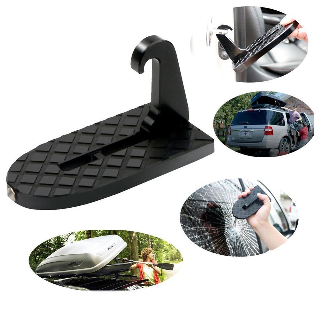 Folding Car Door Latch Hook Step Mini Foot Pedal Ladder for Jeep Truck SUV Roof - KinglyDay