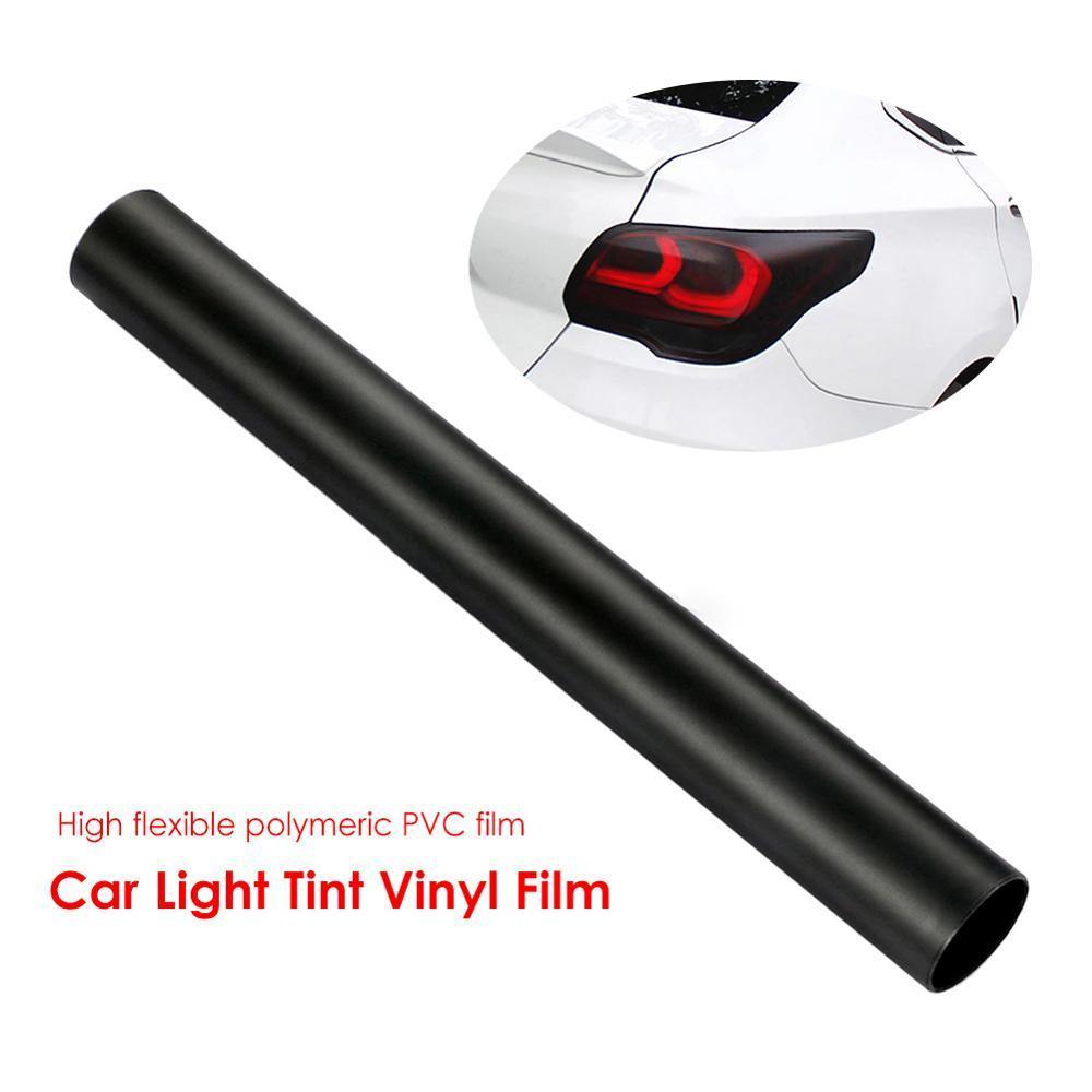 Dark Smoke Black Car Rear Lights Tail Light Film Sticker Trims Wrap Accessories - KinglyDay