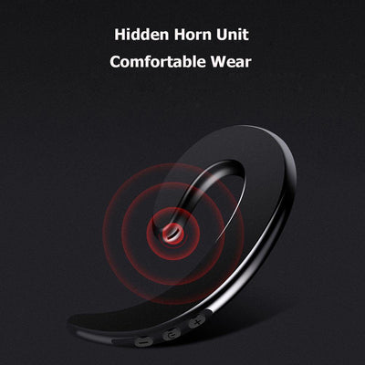 Wireless Bone Conduction Bluetooth Earphone Headset Sports Headphone With Mic - KinglyDay