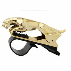 Jaguar Design Car Phone Holder Cellphone GPS 360 Degree Phone Mount Stand Adjust - KinglyDay