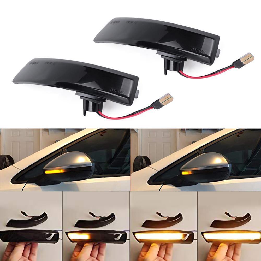 2PCS LED Turn Signal Light Side Mirror Indicator for Ford Focus MK2 MK3 Mondeo MK4 - KinglyDay