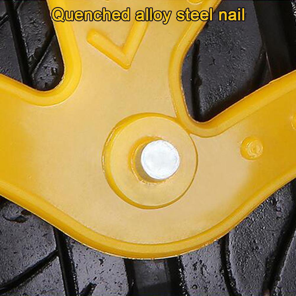 Universal Tire Chains Anti-slid Snow Chain Portable Easy to Mount Emergency Traction Car Snow Tyre Chain - KinglyDay