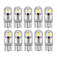 10PCS LED T10 194 168 W5W Canbus 4 Colors Dome License Side Marker Light Bulb 6000K - KinglyDay