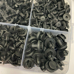 630PCS Car Retainer Clips Auto Fasteners Push Trim Clips Pin Rivet Bumper Kit - KinglyDay