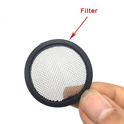 2 in 1 Car Black Plastic Flexible Can Spout Filter Gas Oil Water Fuel Funnel - KinglyDay
