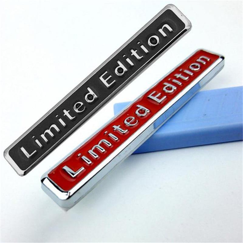 3D Limited Edition Style Emblem Car Body Trim Decal Sticker Badge Accessories - KinglyDay