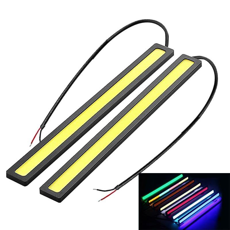 6.7inch 12V LED Strip Drl Daytime Running Light Fog Cob Car Lamp - KinglyDay