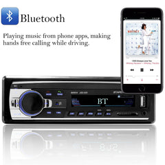 Bluetooth Car Stereo Audio In-Dash FM Aux Input Receiver SD USB MP3 Radio Player - KinglyDay