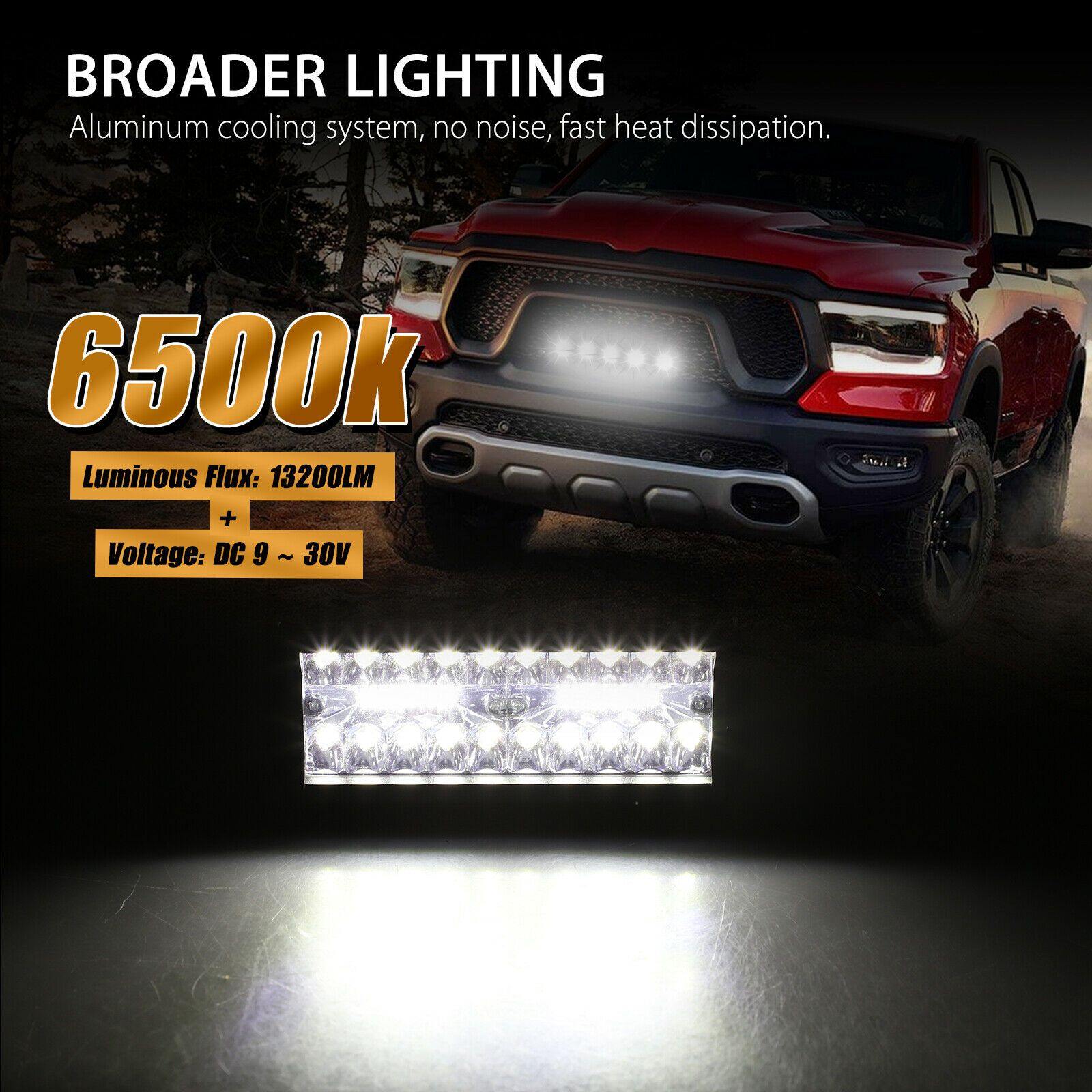 400W 7''Car LED Work Light Bar Spot Flood Beams Combo For Off-road SUV Truck - KinglyDay