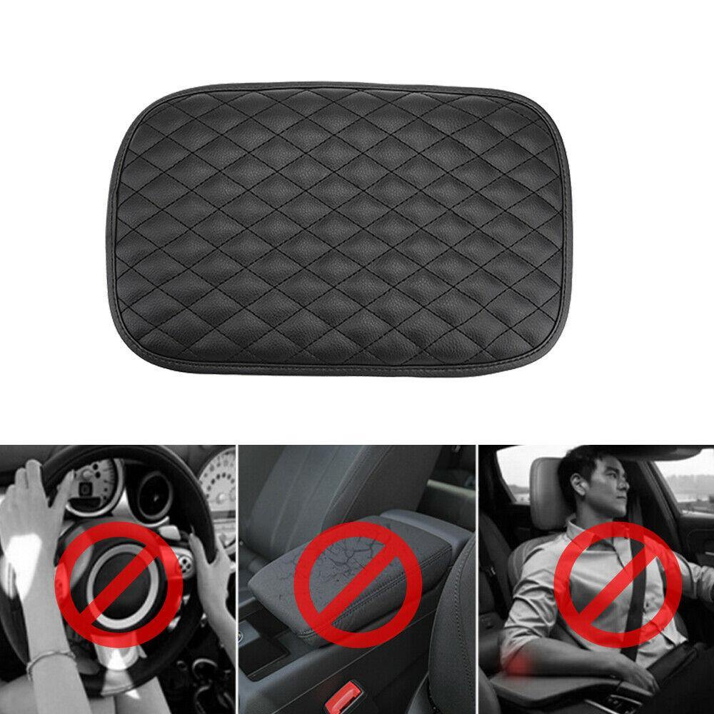 Car Accessories Armrest Cushion Cover Center Console Box Pad Protector Universal - KinglyDay