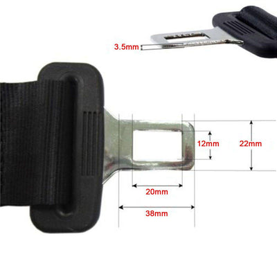 7/8" Buckle 2 PCS 14" Car Truck Seat Seatbelt Safety Belt Extender Extension - KinglyDay