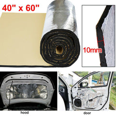 394mil 60"x40" Firewall Sound Deadener Car Heat Shield Insulation Deadening Mat - KinglyDay