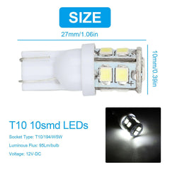 28pcs 42MM T10 Car LED Bulb Light Interior Package Kit for License Plate Lights - KinglyDay