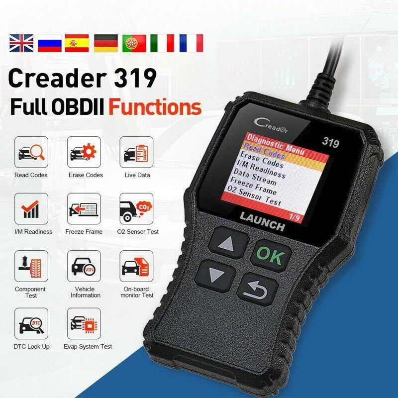 Automotive OBD Code Reader OBD2 Scanner Car Check Engine Fault Diagnostic Tool - KinglyDay