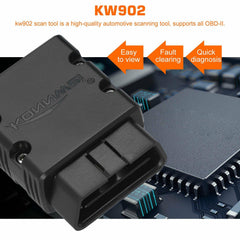 WiFi OBD2 ELM327 Car Auto Diagnostic Scanner Code Reader Tool For Android IOS - KinglyDay