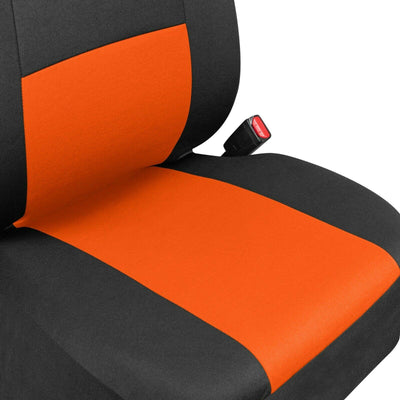 Auto Seat Covers for Car Truck SUV Van - Universal Protectors Polyester 12 Color - KinglyDay