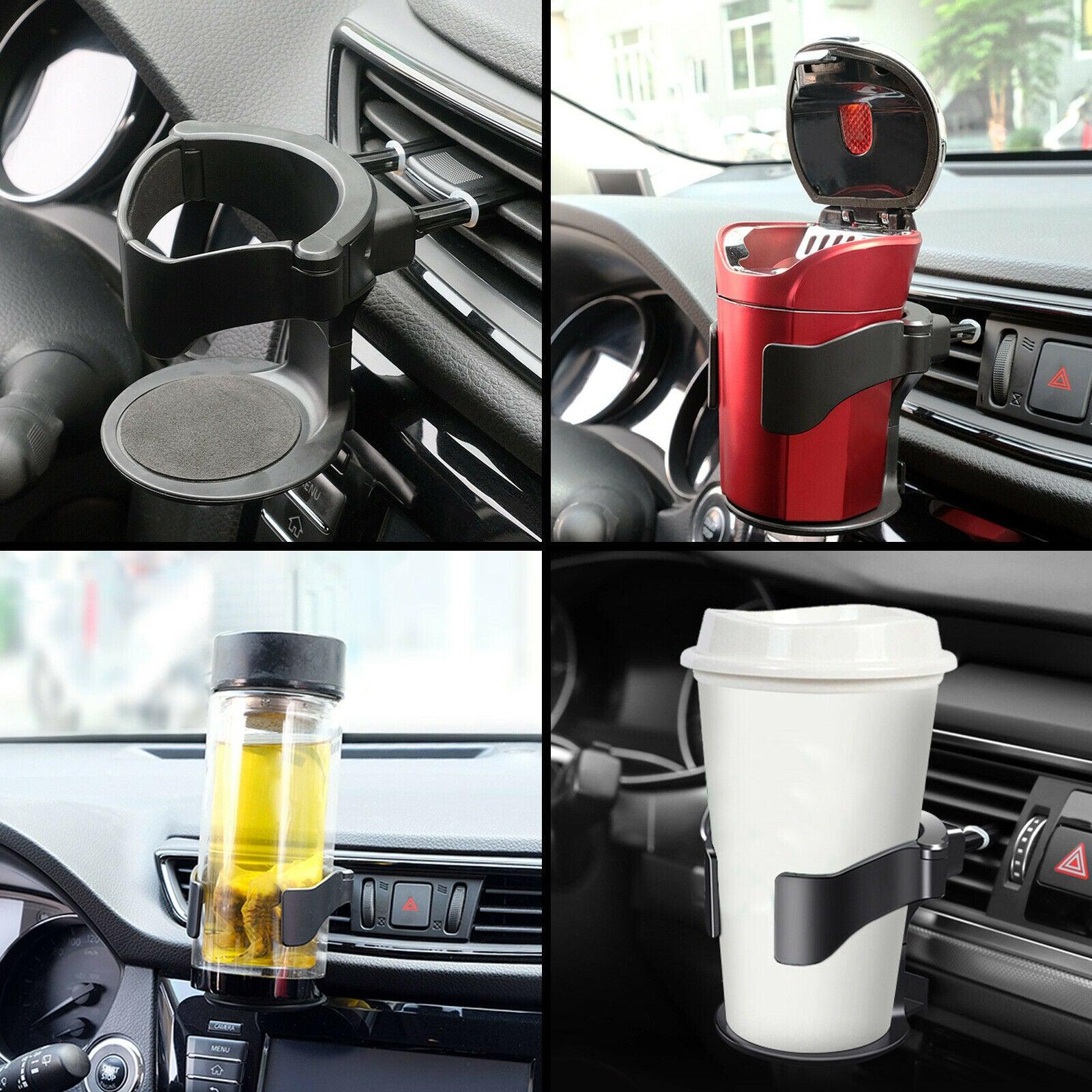 2PCS Universal Car Auto Drink Cup Holder Air Vent Outlet Stand Water Bottle Mount - KinglyDay