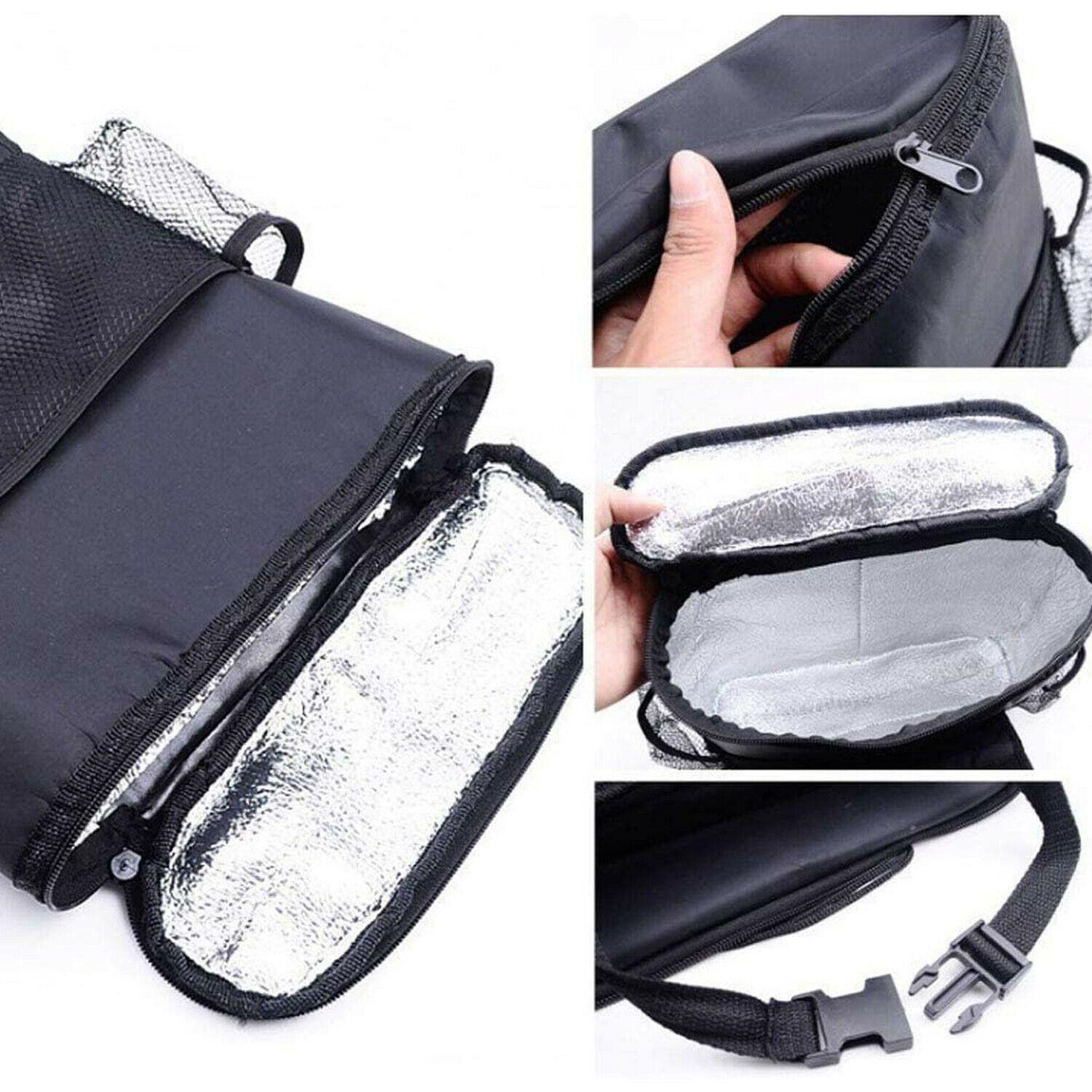 Car Seat Back Organizer Holder Multi-Pocket Travel Cooler Storage Bag Hanger - KinglyDay