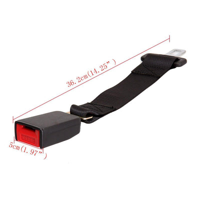 7/8" Buckle 2 PCS 14" Car Truck Seat Seatbelt Safety Belt Extender Extension - KinglyDay