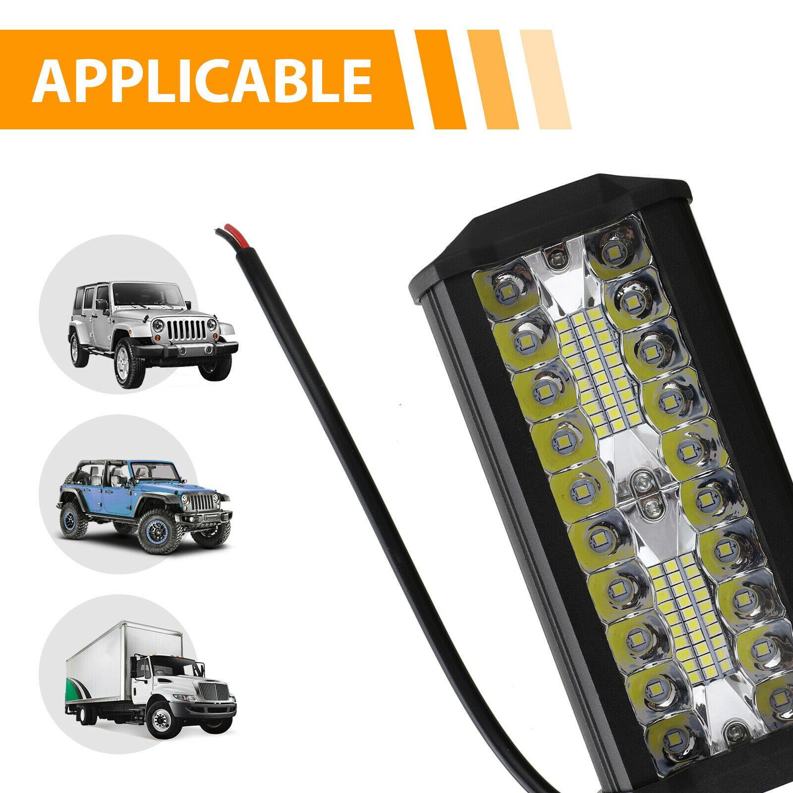 400W 7''Car LED Work Light Bar Spot Flood Beams Combo For Off-road SUV Truck - KinglyDay