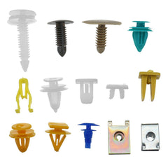 500PCS Mixed Auto Car Fastener Clip Bumper Fender Trim Plastic Rivet Door Panel - KinglyDay