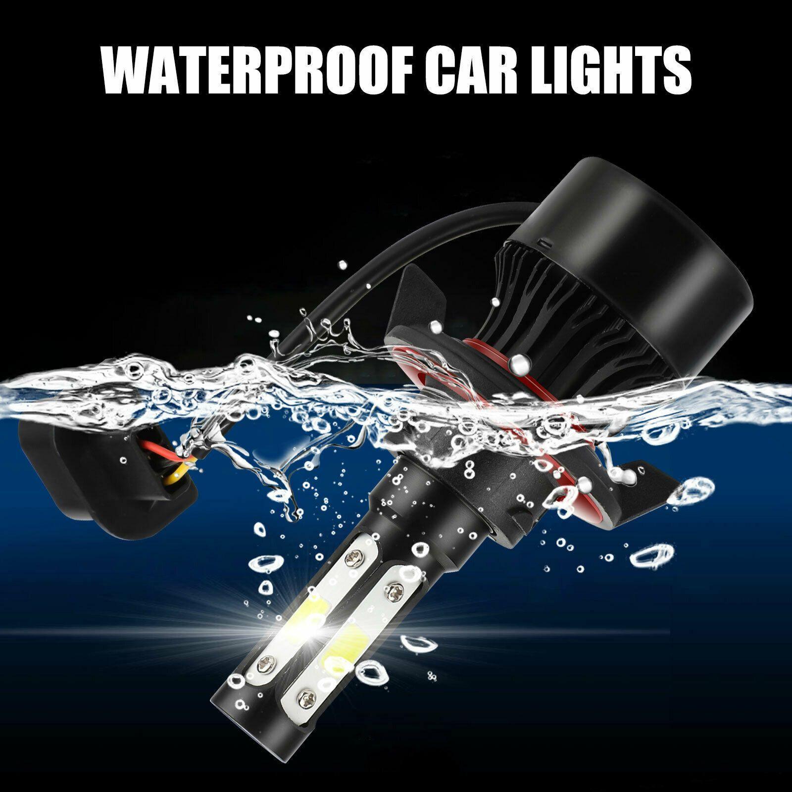 H10 H13 9145 9008 LED Headlight Fog bulbs Hi/Lo Beam 6000K 2000W For Ford F-150 F-250 F-350 - KinglyDay