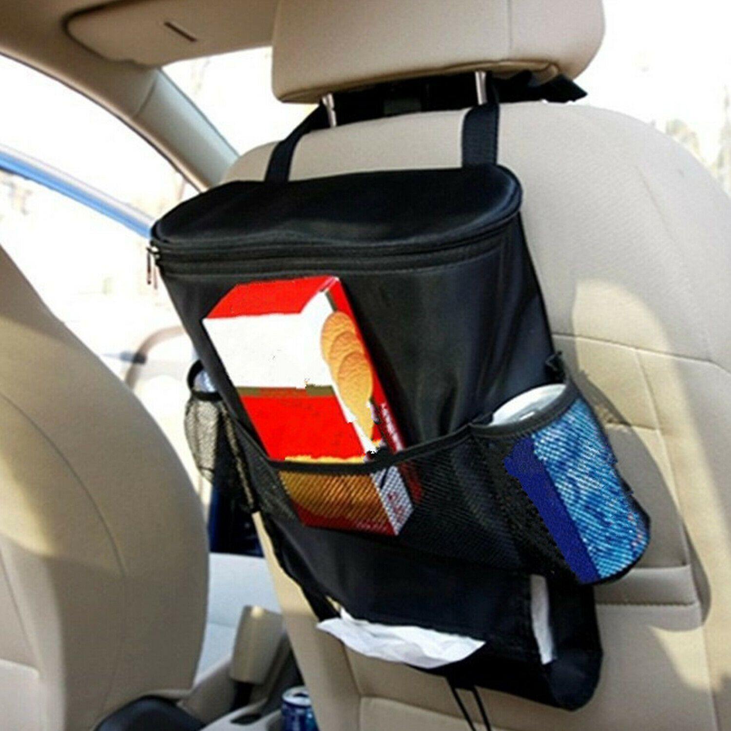 Car Seat Back Organizer Holder Multi-Pocket Travel Cooler Storage Bag Hanger - KinglyDay