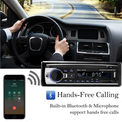 Bluetooth Car Stereo Audio In-Dash FM Aux Input Receiver SD USB MP3 Radio Player - KinglyDay